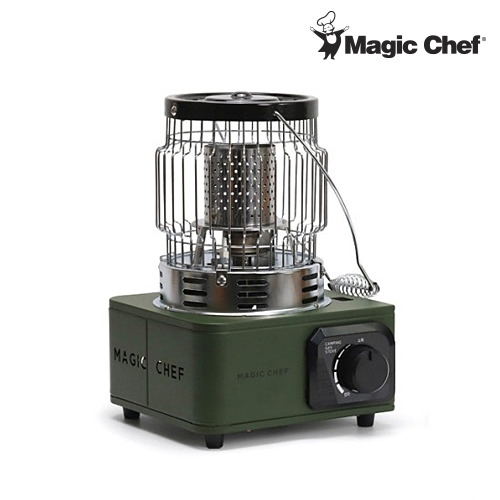 [Magic Chef] 매직쉐프 360도 원형 가스 캠핑난로_MGS-T5050DG_딥그린