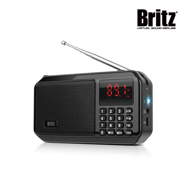 [Britz] 브리츠 블루투스 라디오 MP3 스피커_BZ-LV980_블랙