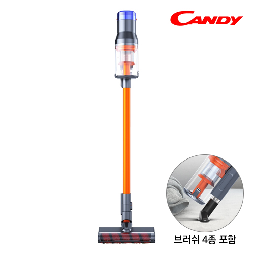 [candy] 캔디 2 IN 1 무선청소기_VC903MF (브러쉬 4종 포함)