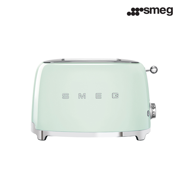 [smeg] 스메그 2 slice 토스터(뚜껑 포함)_TSF01PG_그린