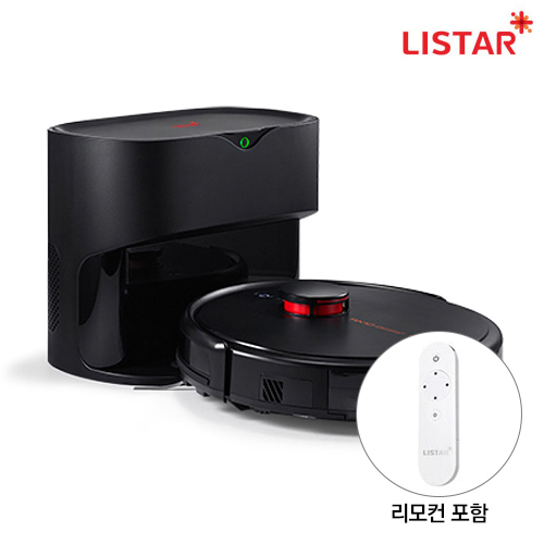 [LISTAR] 라이스타 IoT 스마트 물걸레 로봇청소기_RX10+클린스테이션set_매트블...