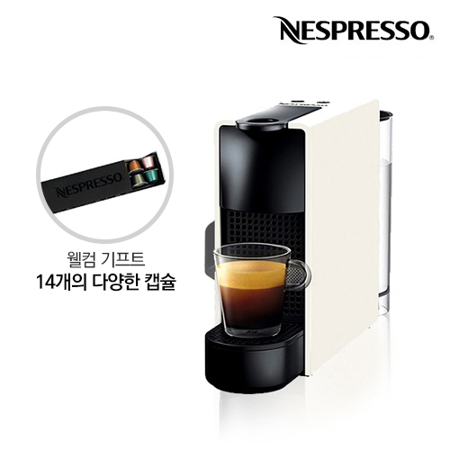 [코드번호:EQ0013][Nespresso] 네스프레소 캡슐커피머신 에센자 미니_C30_화이트