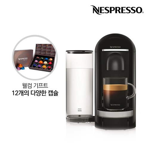 [Nespresso] 네스프레소 캡슐커피머신 버츄오 플러스_GCB2BK_블랙