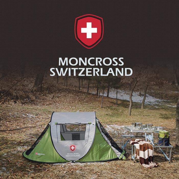 [MONCROSS SWITZERLAND] 스위스몽크로스 원터치 텐트 3~4인용_PMC-10...