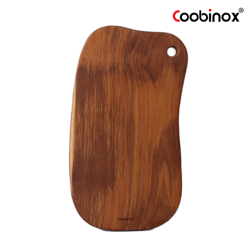 [Coobinox] 쿠비녹스 티크디자인 통원목도마 L (42 x 23.5cm)