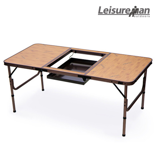 [LeisureMan] 레저맨 캠핑 바비큐 테이블_LM-150B