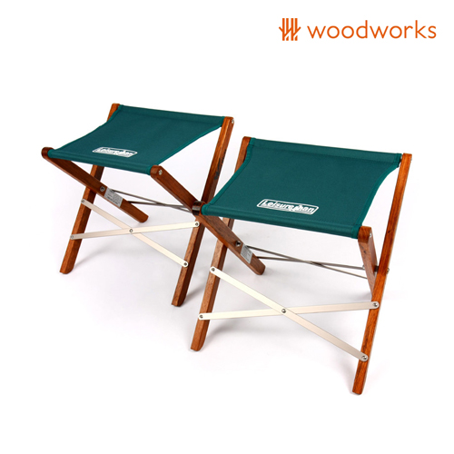 [woodworks] 우드웍스 캠핑 부빙가 스툴체어 2개 세트_WW-501