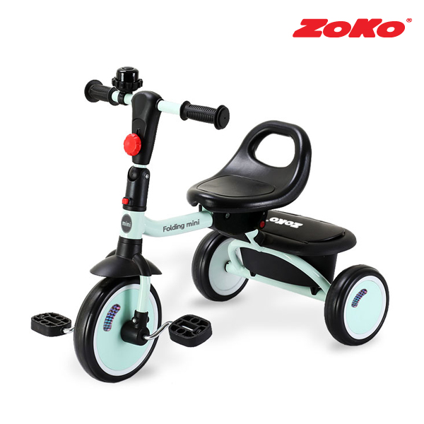 [ZOKO] 조코 폴딩 미니 유아동 세발자전거 민트