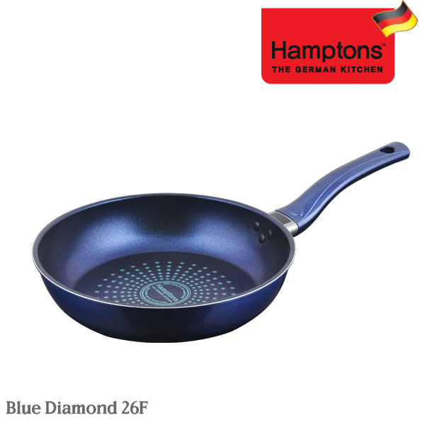 [Hamptons] 햄튼 블루(BLUE) 단조 IH 열센서 프라이팬 26cm