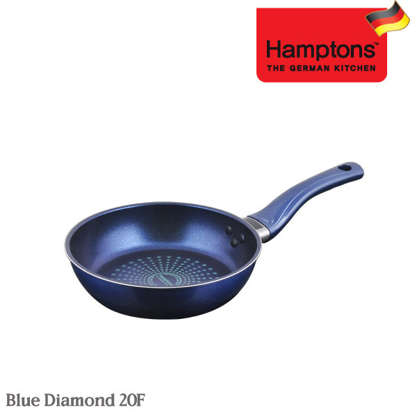 [Hamptons] 햄튼 블루(BLUE) 단조 IH 열센서 프라이팬 20cm