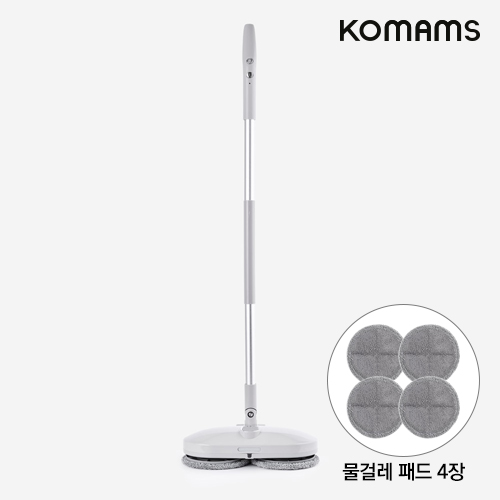[KOMAMS] 코맘스 대형 자동물분사 무선 물걸레 청소기_KB0350-G